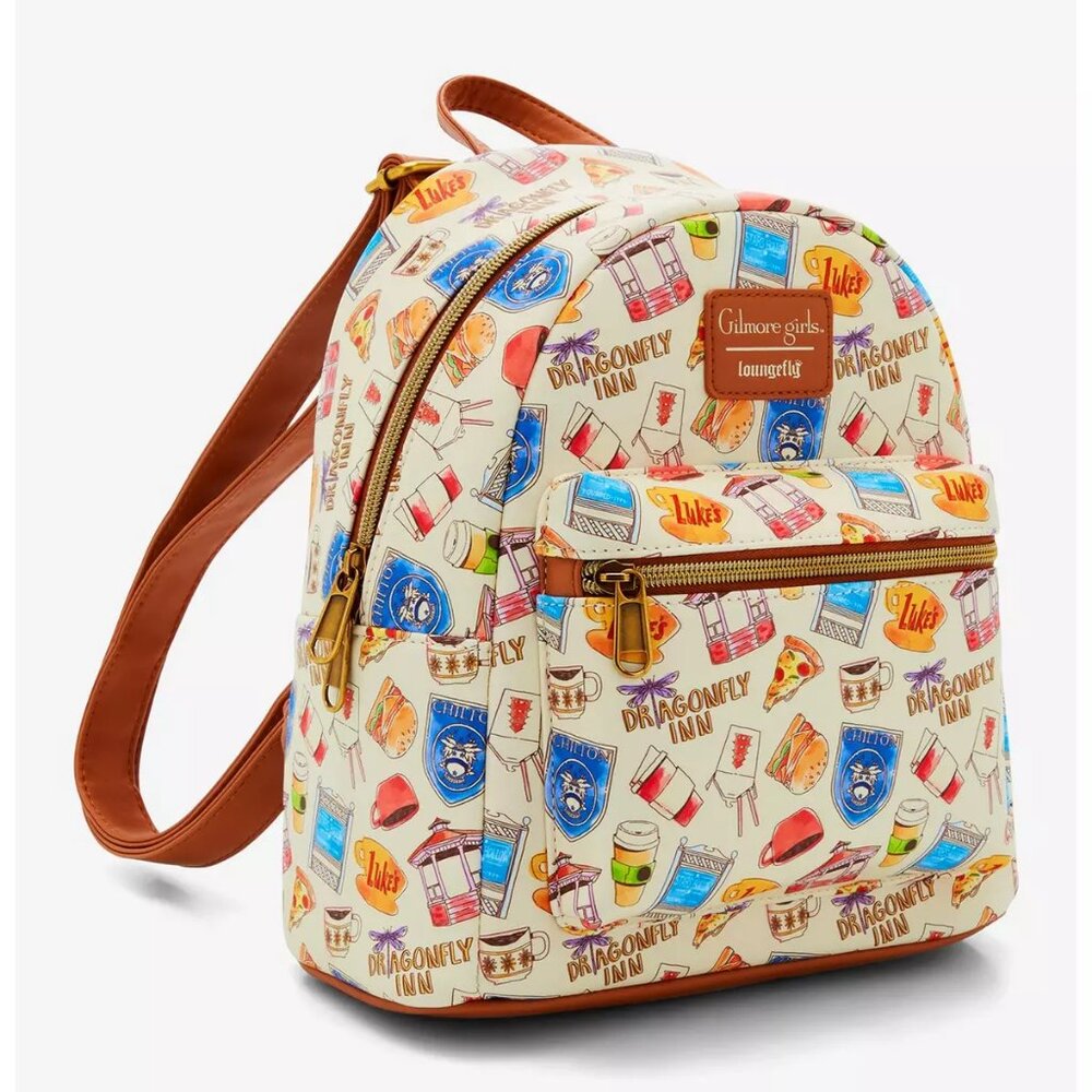 Loungefly Gilmore Girls Icons Mini Backpack